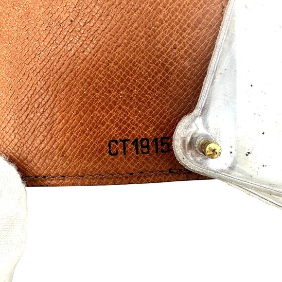 Louis Vuitton LV Monogram Porte Cartes Credit Pression Card Holder - Picture 9 of 9